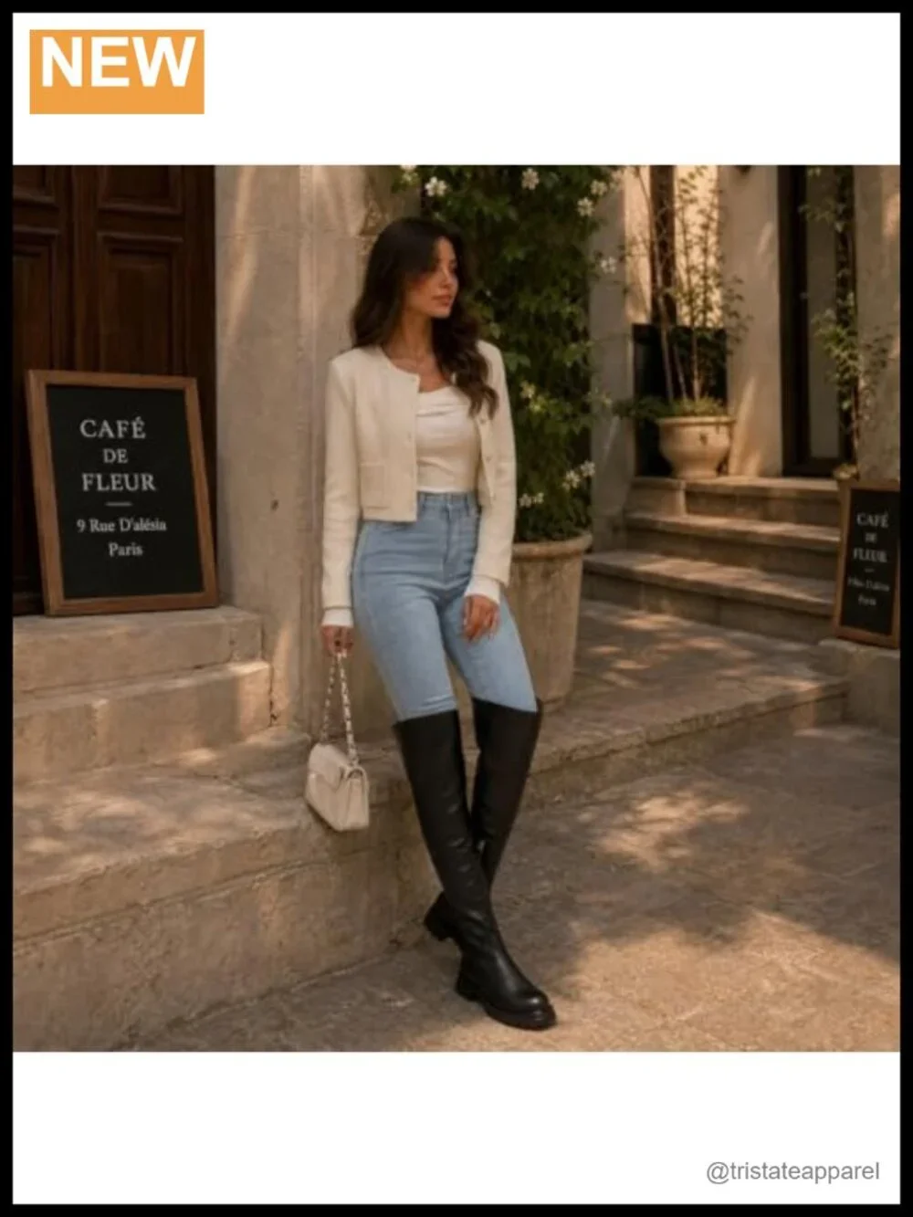 Women's Over the Knee Platform Boots Faux Leather Low Chunky Heel